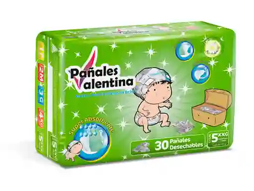 Pañal Valentina Etapa 5 X 30 Unidades