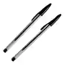 Esfero Bic Cristal Negro *2und