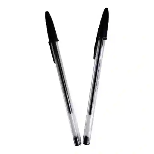 Esfero Bic Cristal Negro *2und