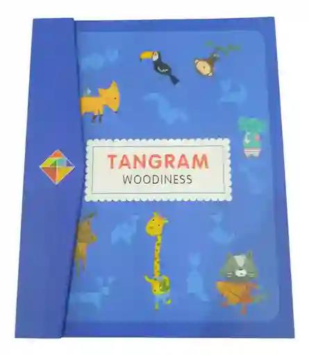 Juego Tangram Magnético De Madera Para Niños
