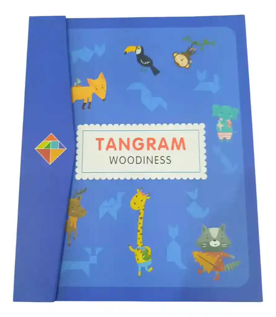 Juego Tangram Magnético De Madera Para Niños