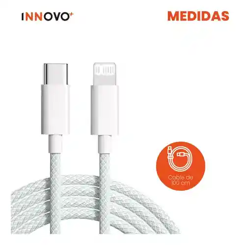 Cable De Carga Compatible Apple Usb-c To Lightning Innovo