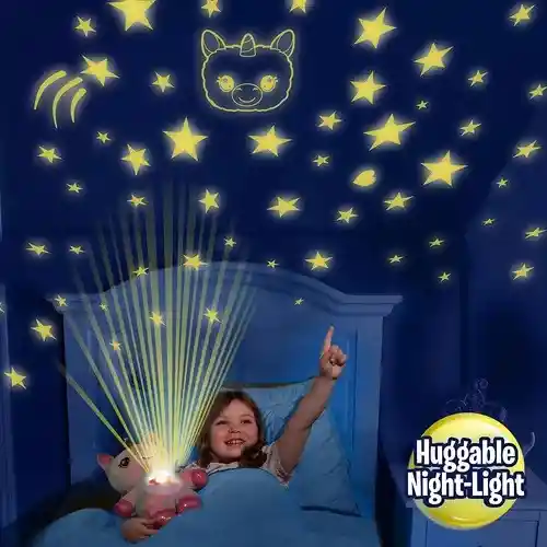 Peluche Star Belly Dream Lites - Luz Nocturna Proyector