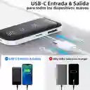 Power Bank 10000mah Batería Externa Carga Rápida 4 Puertos