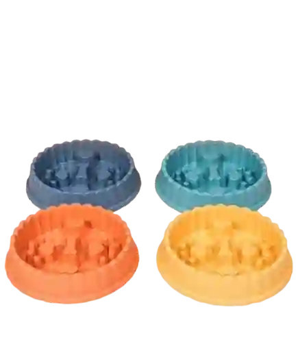 Comedero Antireflujo Hueso Colores Surtidos