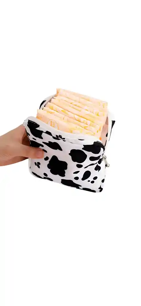 Porta Toallas Y Tampones - Vaca