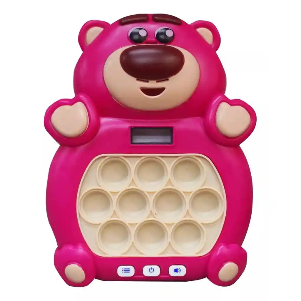 Lotso Pop It Electrónico Con Iluminación Y Sonidos