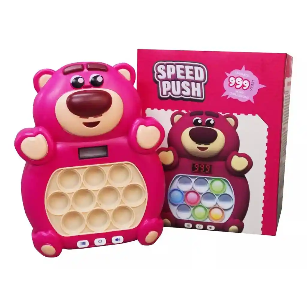 Lotso Pop It Electrónico Con Iluminación Y Sonidos