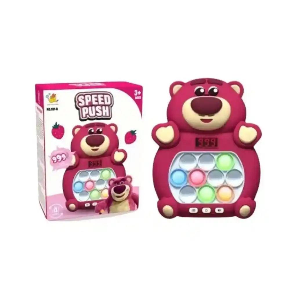 Lotso Pop It Electrónico Con Iluminación Y Sonidos