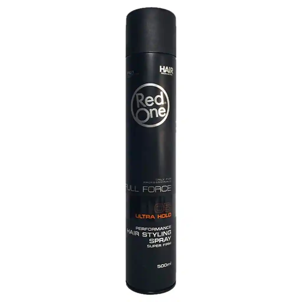 Laca Spray Red One Hair Styling 400ml Ultra Hold 05 Negro