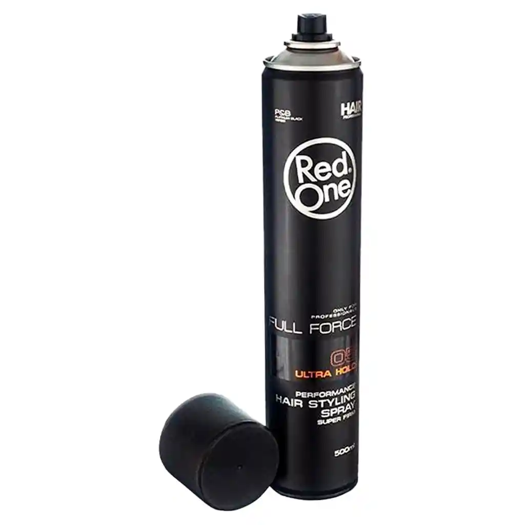 Laca Spray Red One Hair Styling 400ml Ultra Hold 05 Negro