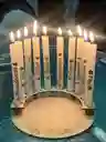 Porta Velas Y Velas X 10 Con Deseos