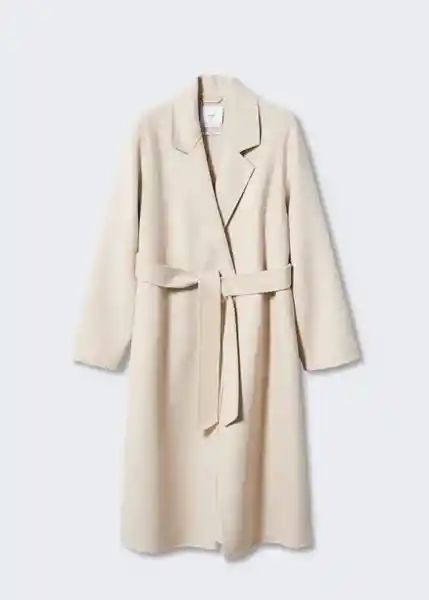 Abrigo Batin Crudo Talla 24 Mujer Mango