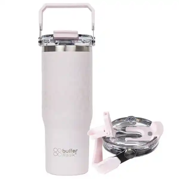 Termo Botella Termica 830 Ml Buffer Acero Inox - Pinky Leopard