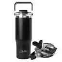 Termo Botella Termica Buffer Acero Inox - Negro