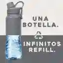 Termo Botella Termica Acero Inox Buffer + Tapas - Cool Grey