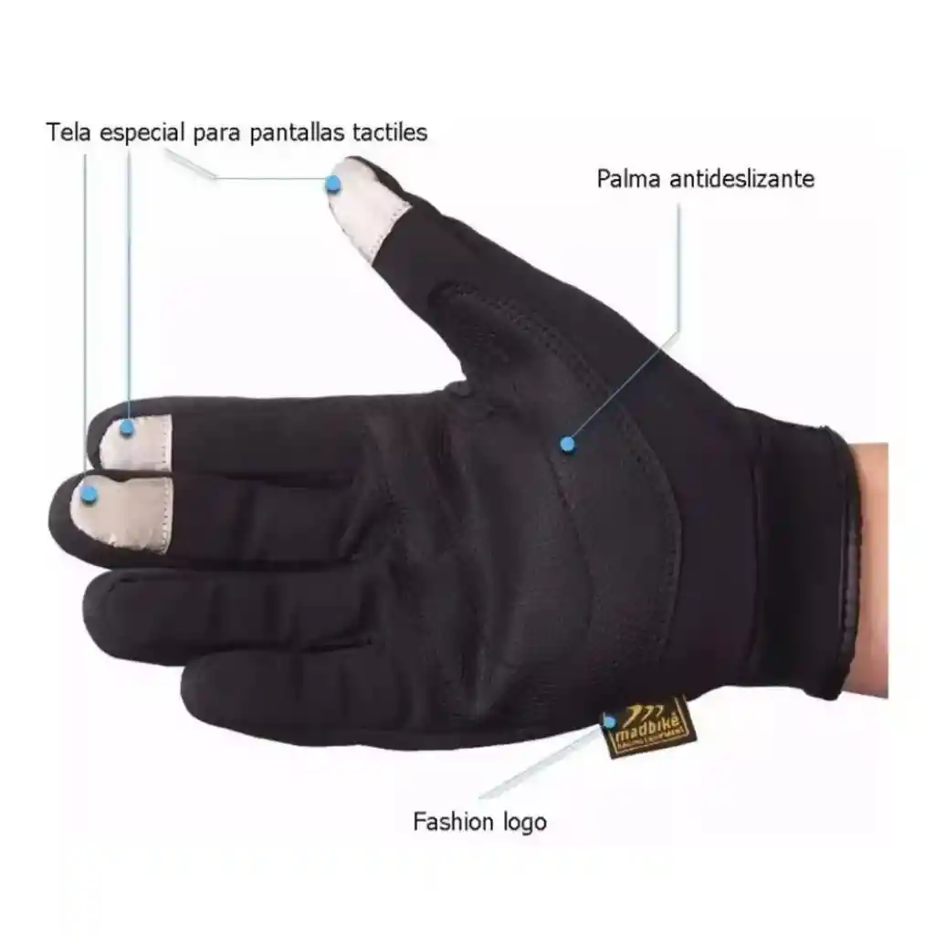 Guantes Para Motociclistas Con Seguridad City Pro Ultra Confort Obsequio