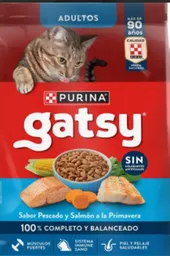 Gatsy Gato Adulto Pescado Y Salmón A La Primavera A Granel