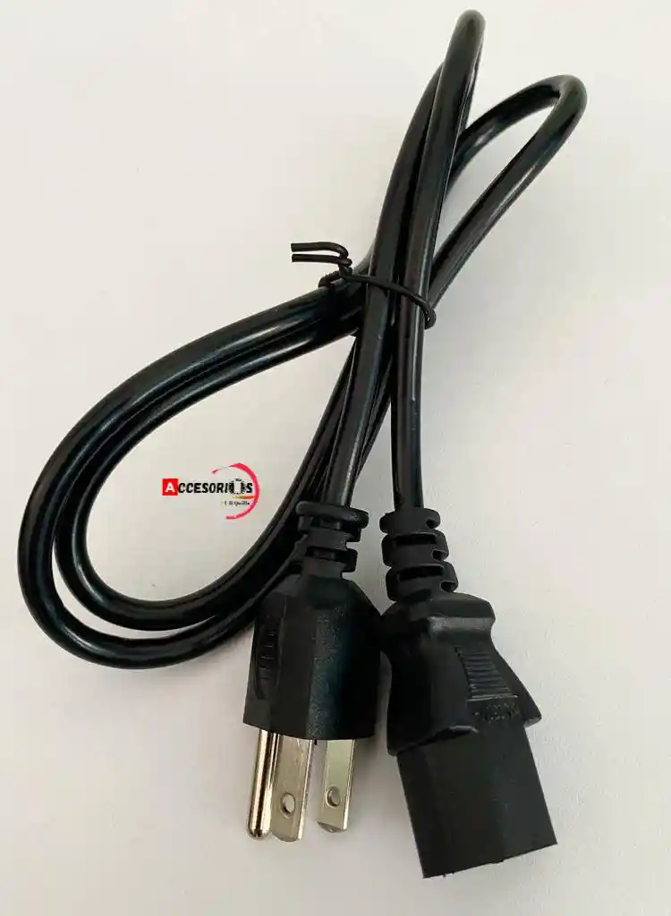 Cable De Poder Para Pc, Monitores Etc