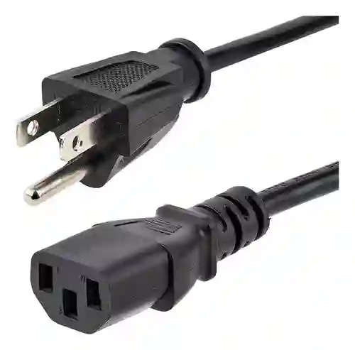 Cable De Poder Para Pc, Monitores Etc