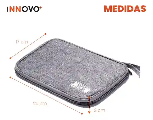 Bolso Organizador De Cables Viajero Impermeable Innovo