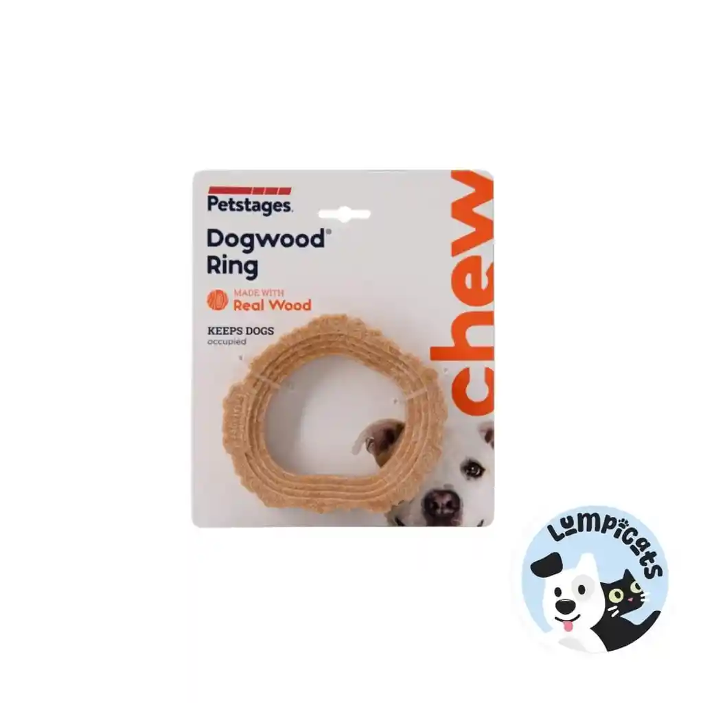 Petstages Perro Doogwood Madera Ring