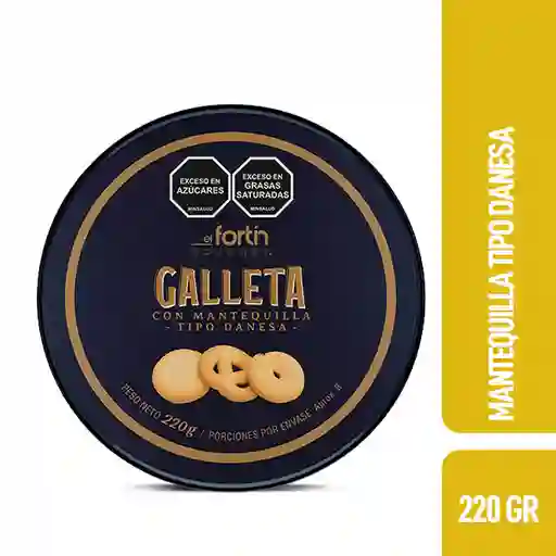 Galleta Tipo Danesa Fortin Gourmet 220gr