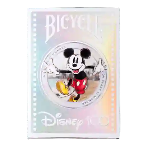 Baraja De Cartas Bicycle Disney 100 Años