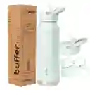 Termo Botella Termica Acero Inox Buffer 1l +tapas - Sage Green