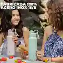 Termo Botella Termica Acero Inox Buffer 1l +tapas - Sage Green
