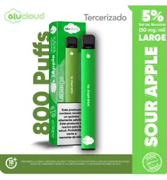 Vape Glucloud Sour Apple 5%