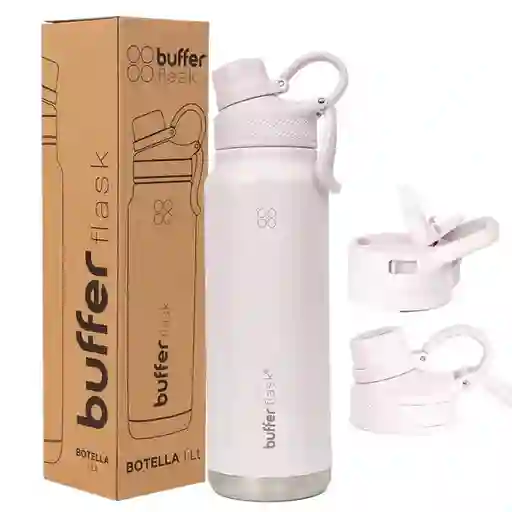 Termo Botella Termica Acero Inox Buffer 1l +tapas - Pinky