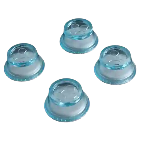 Bases Azules/transparentes Lavadora X4