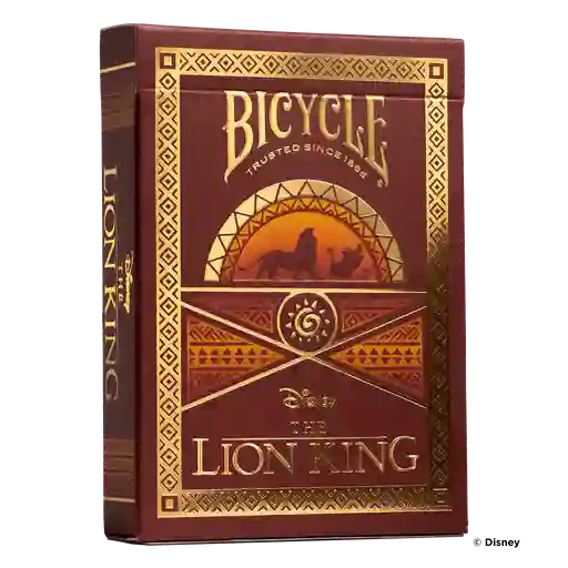 Baraja De Cartas Bicycle Lion King Rey Leon