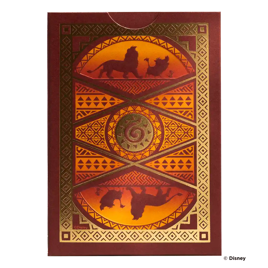 Baraja De Cartas Bicycle Lion King Rey Leon
