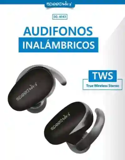 Audifonos Inalambricos Tws Sg-4045 (negro)
