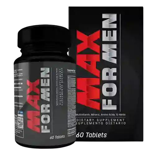 Max For Men 60 Tablets Multivitamínico