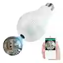 Cámara Bombillo Discreta Wifi Hd Seguridad Visión 360 Grados