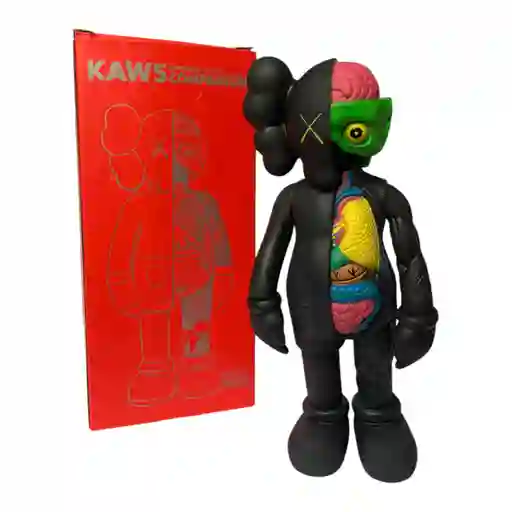 Kaw Figura Decorativa En Resina Negro