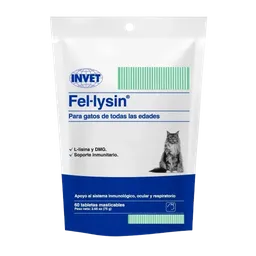 Suplemento Para Gatos Fel-lysin Invet Un Far