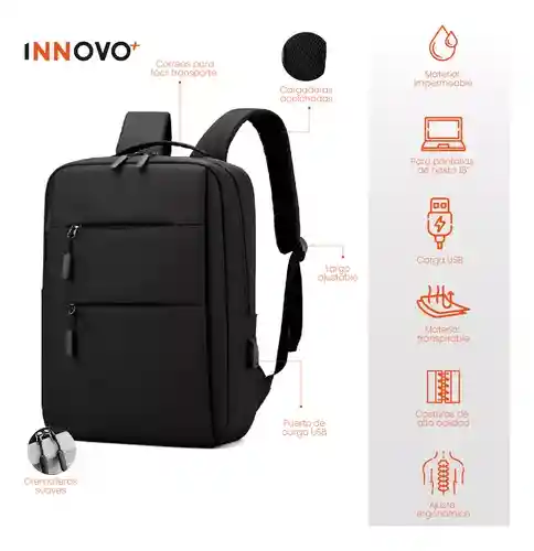 Maleta Morral Para Pc 4 Compartimientos Puerto Usb Agregar A Favoritos $ 49.900