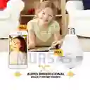 Cámara Bombillo Discreta Wifi Hd Seguridad Visión 360 Grados