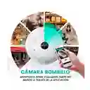Cámara Bombillo Discreta Wifi Hd Seguridad Visión 360 Grados