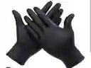 Guantes De Nitrilo Negro Talla M