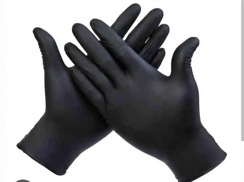 Guantes Nitrilo Negro Talla L