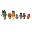 Coleccion 7pcs Bluey Y Sus Amigos Las Aventuras De Bluey