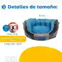 Cama Para Perro Gato Grande Mediano Petpal Lavable Acolchada