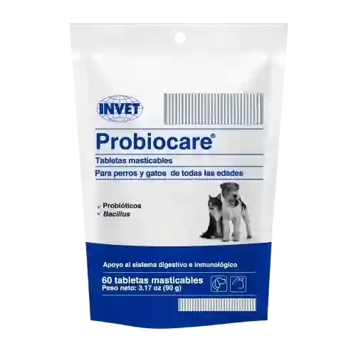 Suplemento Para Mascotas Probiocare Invet Un Far