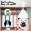 Camara Ptz Hd Bombillo Wifi Vigilancia Panoramica 360 Grados