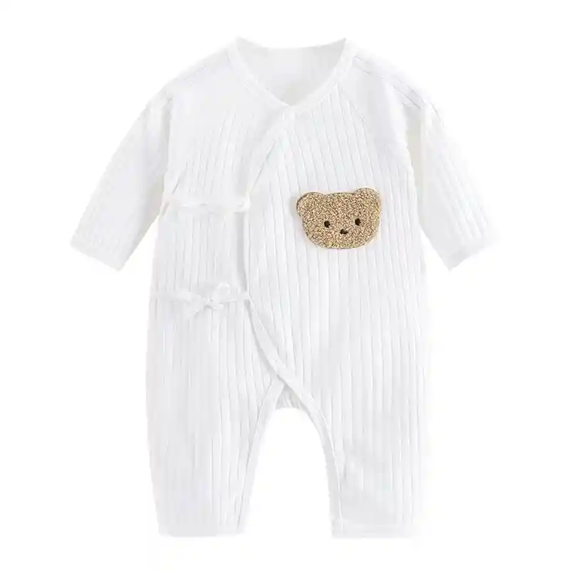 Pijama Térmica Ositos Bebes Niños 0-3m Azul